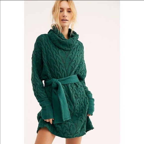 Free People Emerald Sweater Dress - Picture 2 of 4